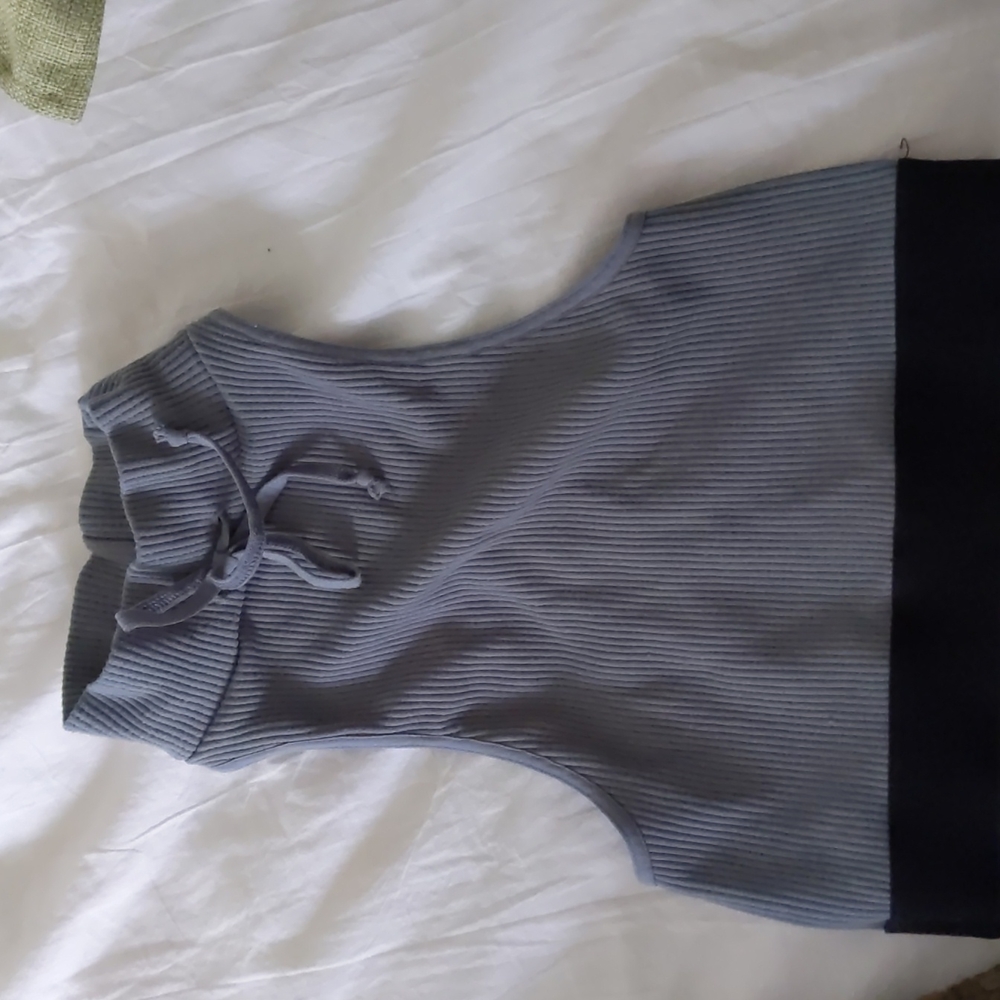 Slate Blue FP Movement Crop Top